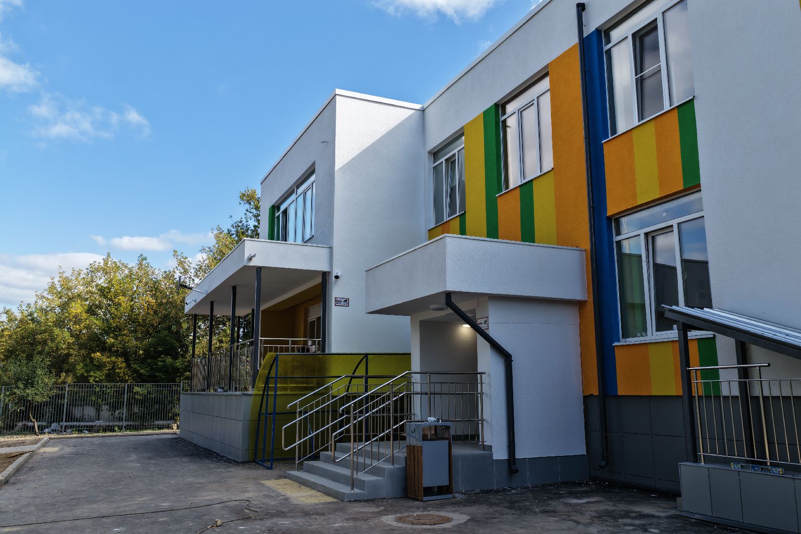 видео с коптера, детский сад в серпухове,