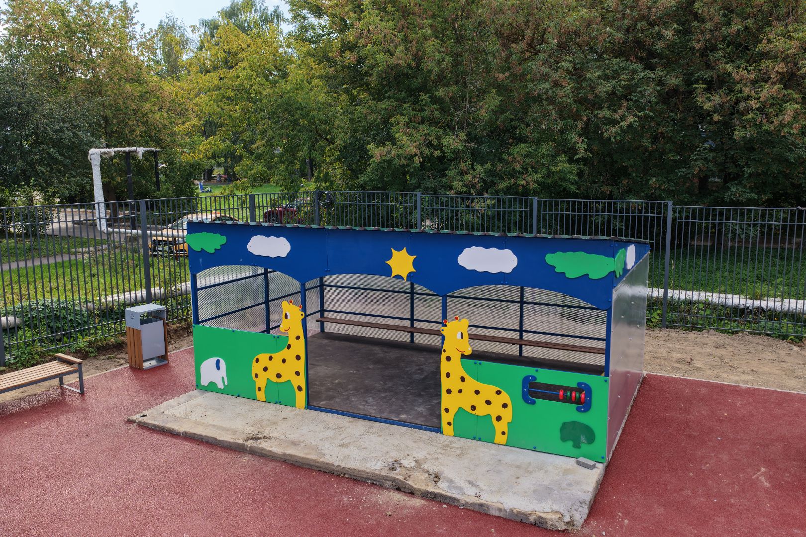 видео с коптера, детский сад в серпухове,