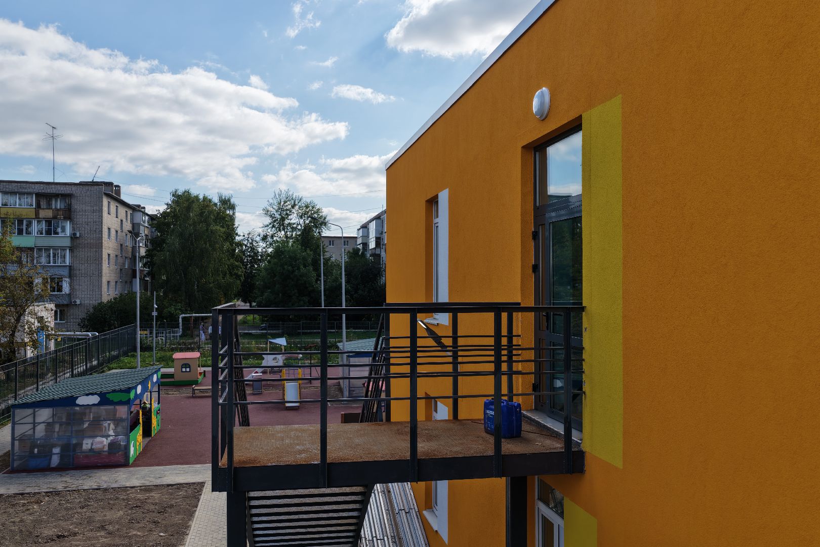 видео с коптера, детский сад в серпухове,