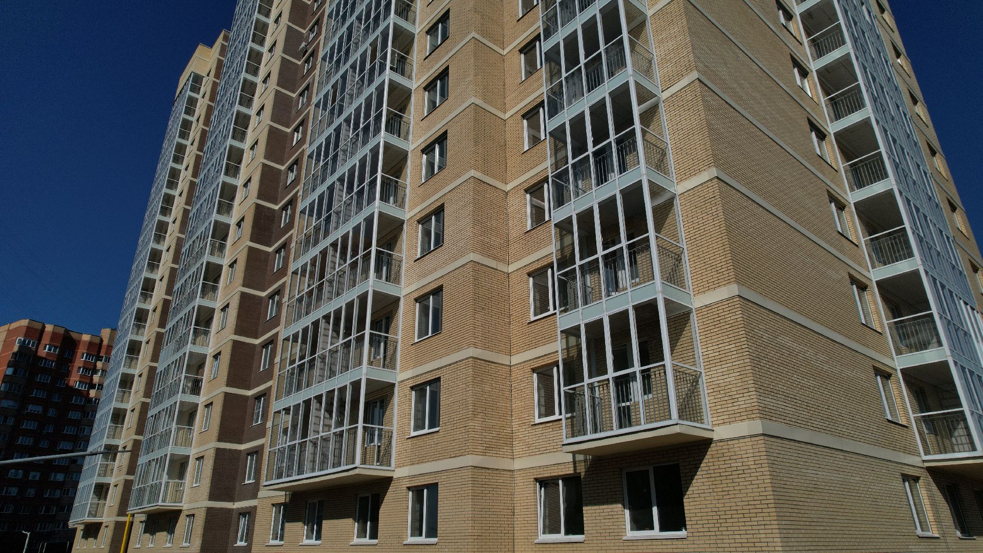 видео с коптера, новостройка в лыткарине,