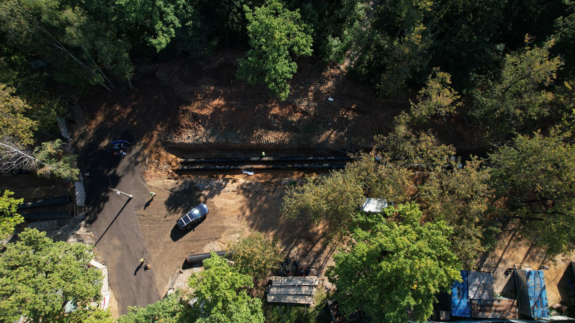 видео с коптера, жкх в лыткарине,