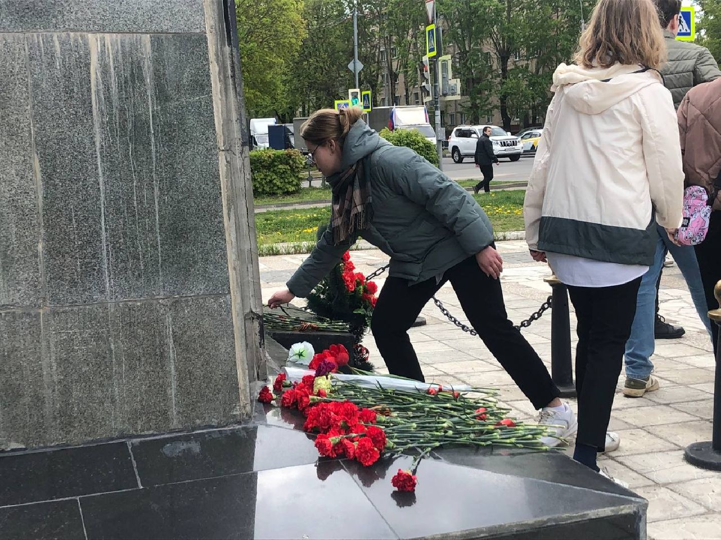 Подольск, возложение