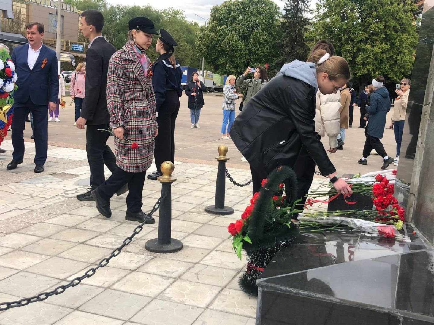 Подольск, возложение