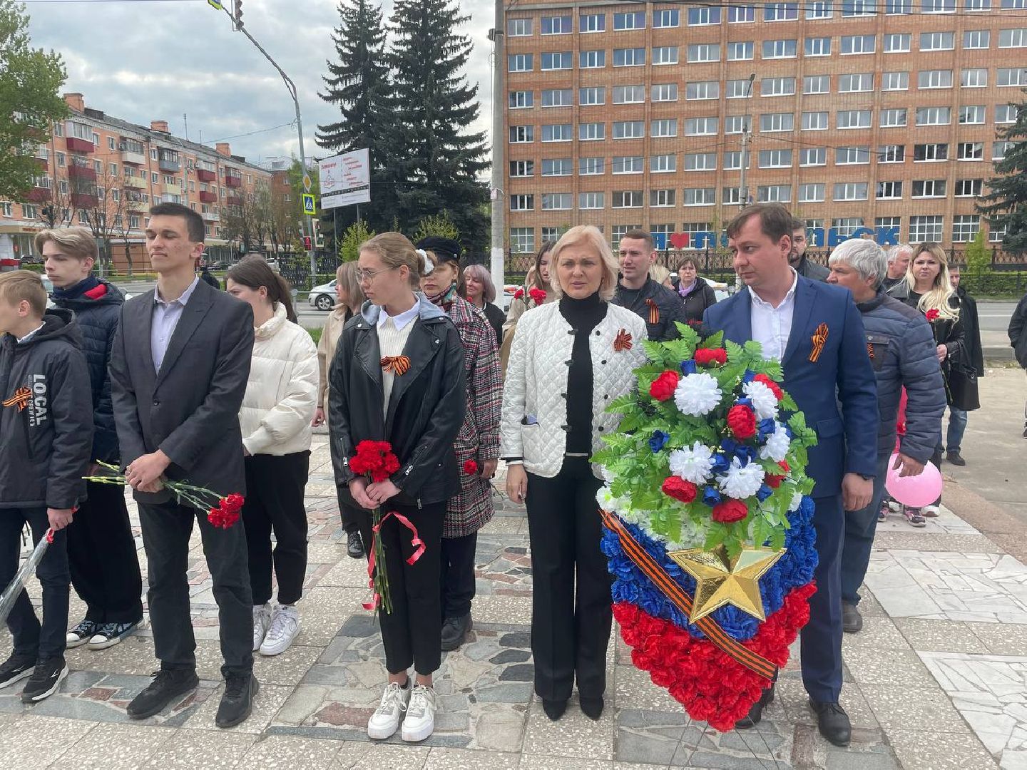 Подольск, возложение