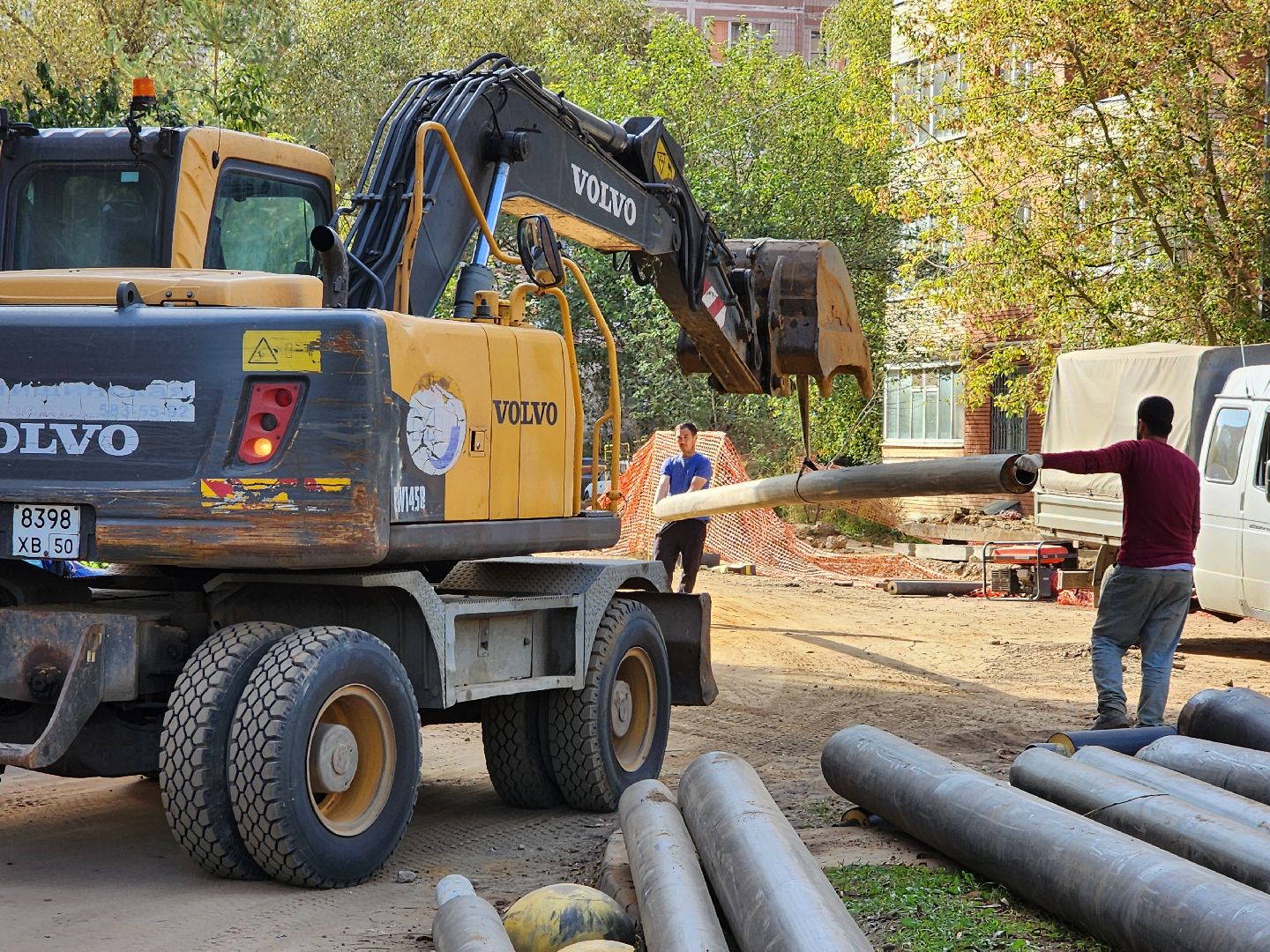 чехов, вишневый бульвар, улица чехова, капремонт теплотрассы, капитальный ремонт теплосетей, система отопления, модернизация, реконструкция, обновление, замена труб, подготовка к отопительному сезону, врезка в систему отопления, горячее водоснабжение, гвс,теплоснабжение, госпрограмма московской области, развитие инженерной инфраструктуры,