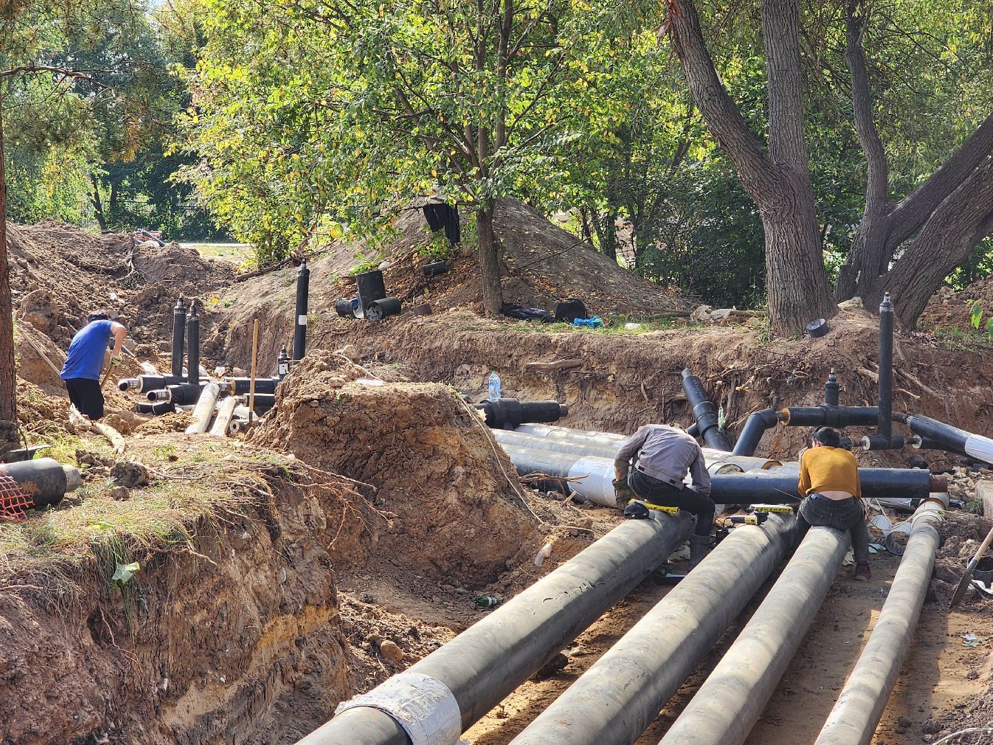 чехов, вишневый бульвар, улица чехова, капремонт теплотрассы, капитальный ремонт теплосетей, система отопления, модернизация, реконструкция, обновление, замена труб, подготовка к отопительному сезону, врезка в систему отопления, горячее водоснабжение, гвс,теплоснабжение, госпрограмма московской области, развитие инженерной инфраструктуры,