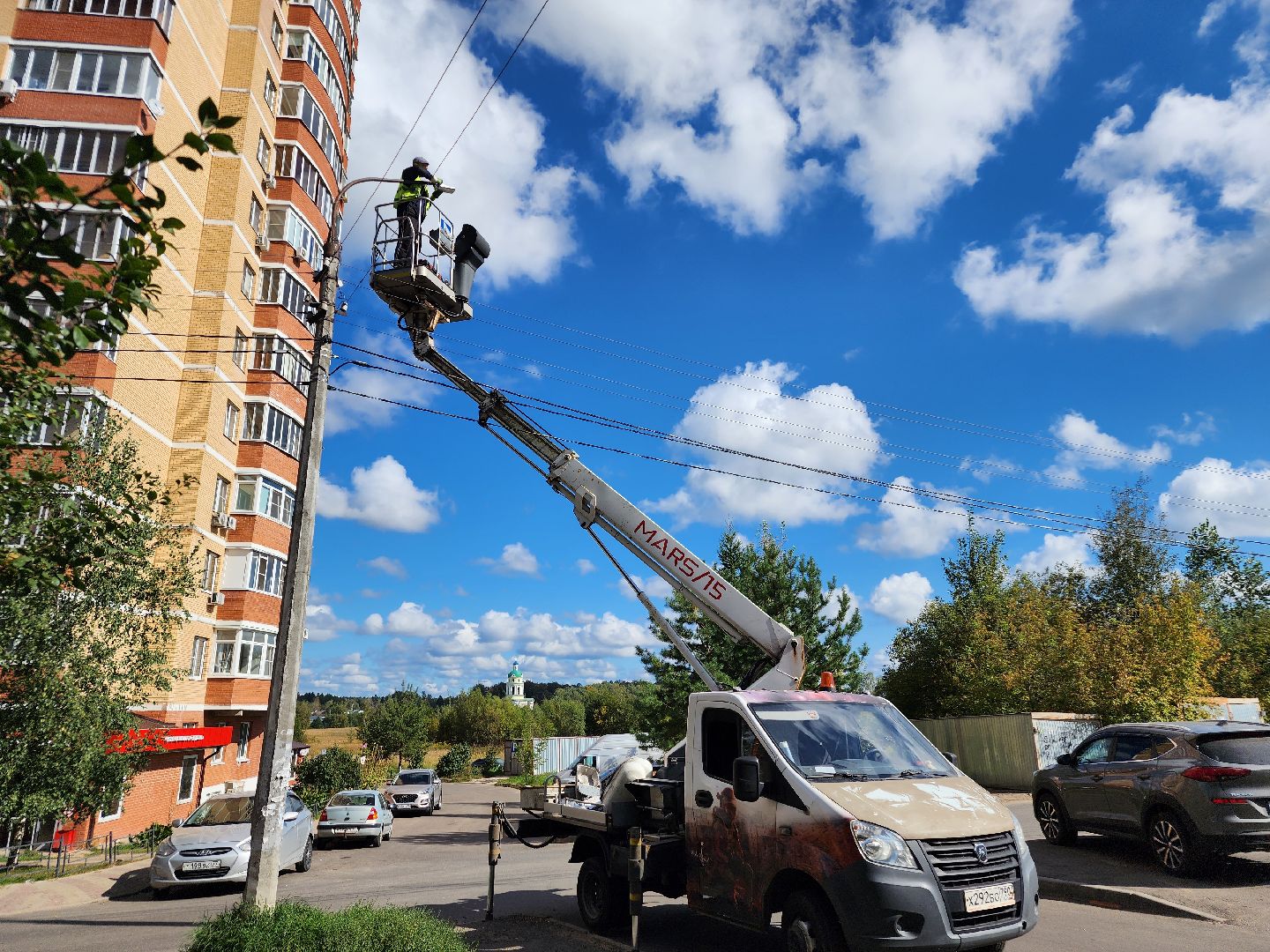 фрязино, электроэнергия, уличное освещение,