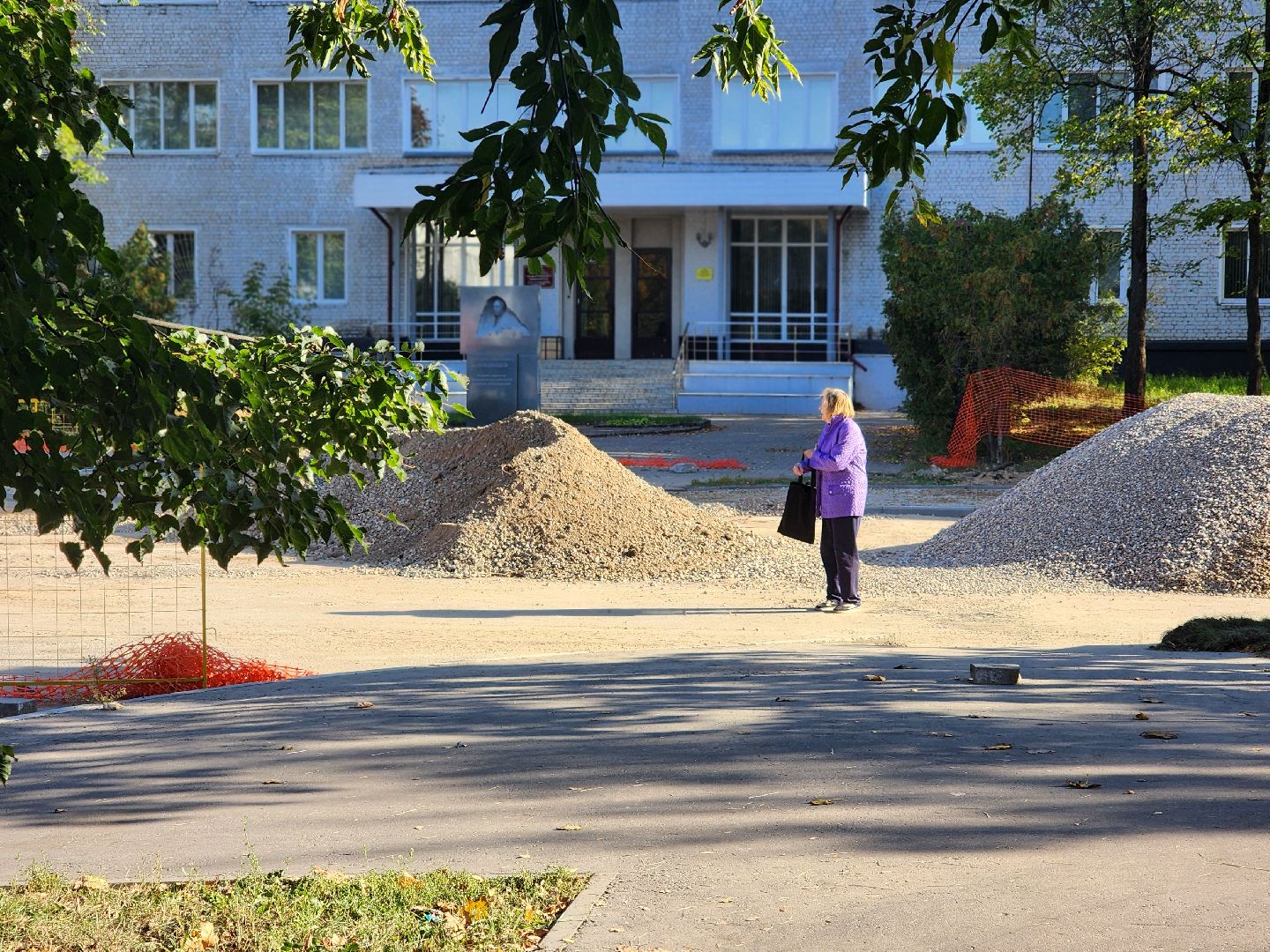 дубна, благоуйстройство, теплотрасса,новые тротуары,