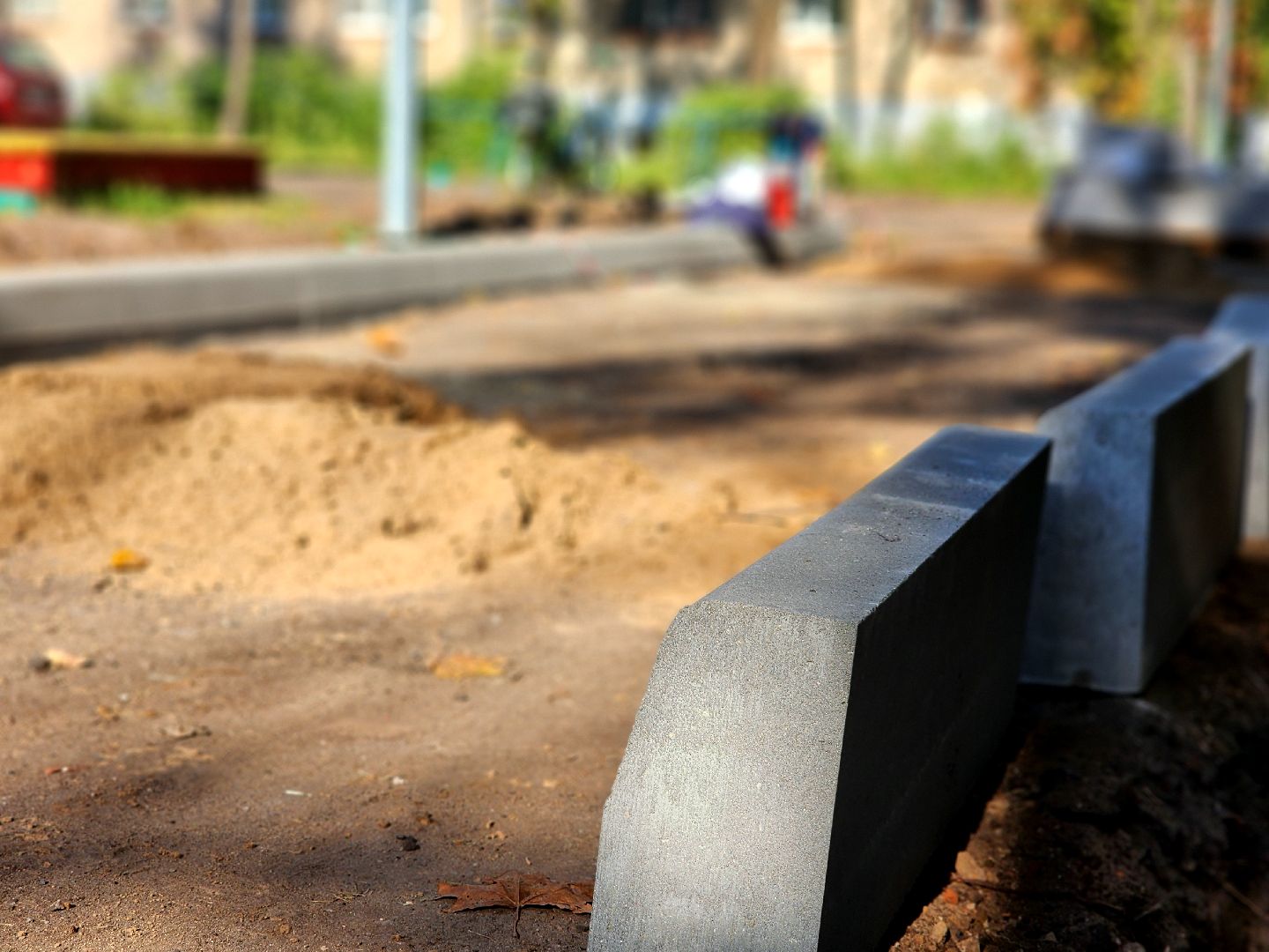 дубна, благоустройство, новые парковочные места, ремонт дорог,