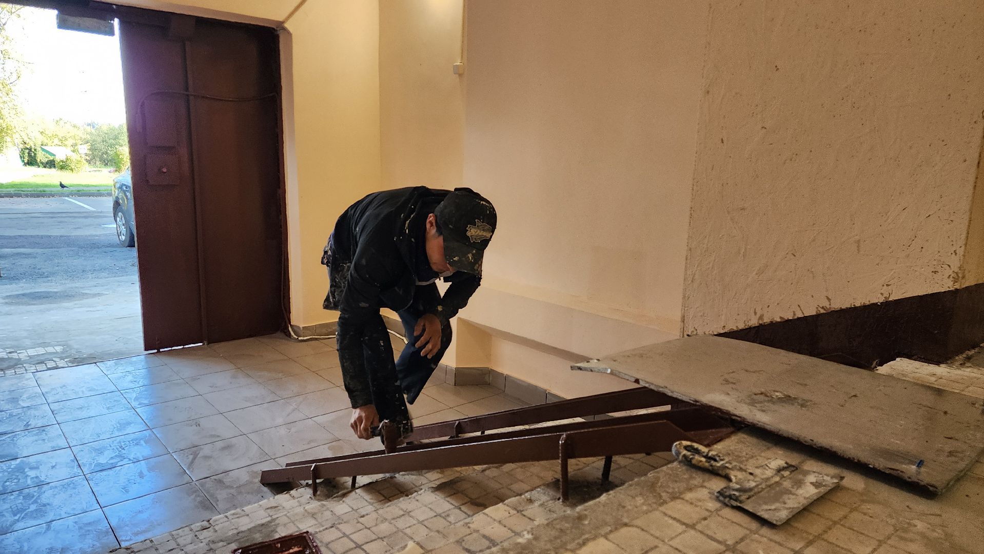 жкх, истра, капитальный ремонт подъезда,