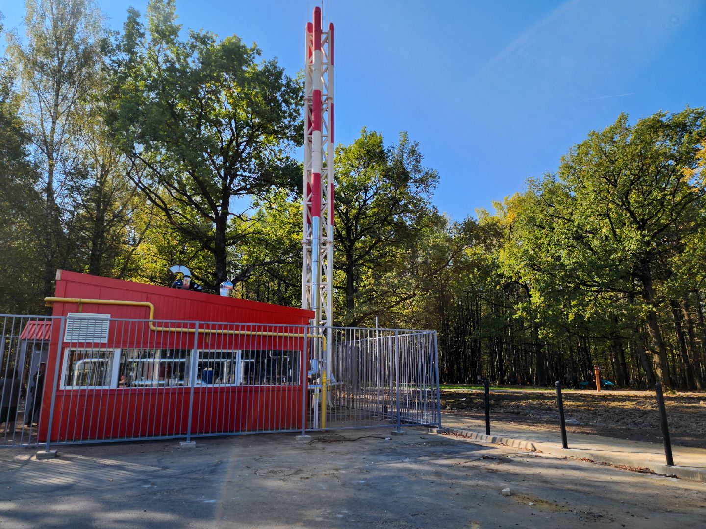 Подольск, школа на 1100 мест, отопление, пробные топки,