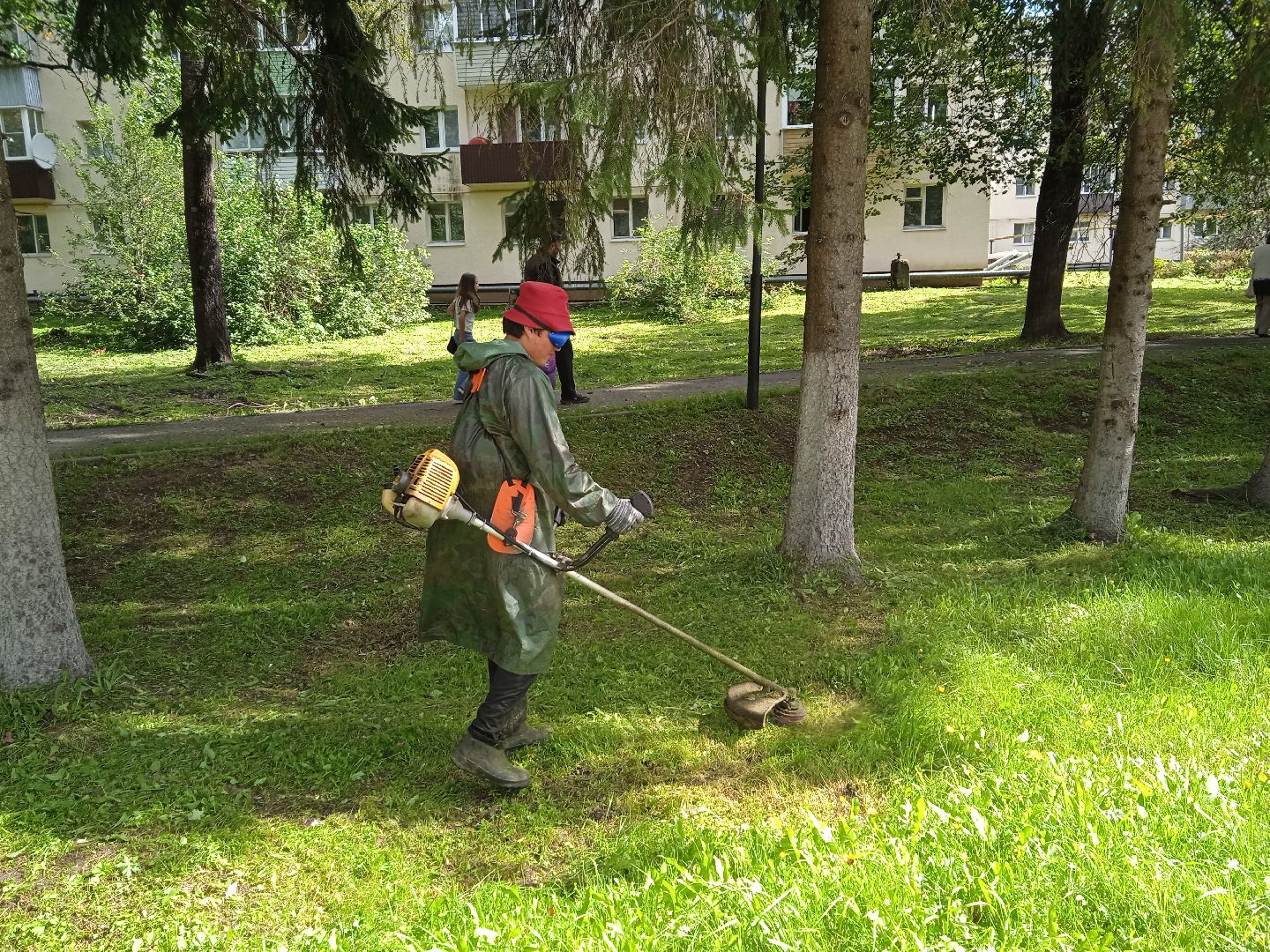 городской округ восход, благоустройство, жкх, покос травы,