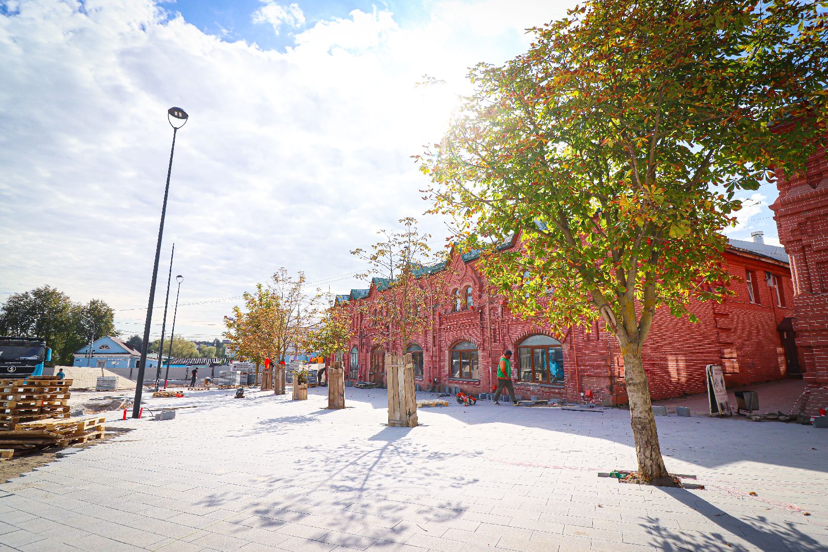 клин, общество, благоустройство, новые скверы, строительство автовокзала,