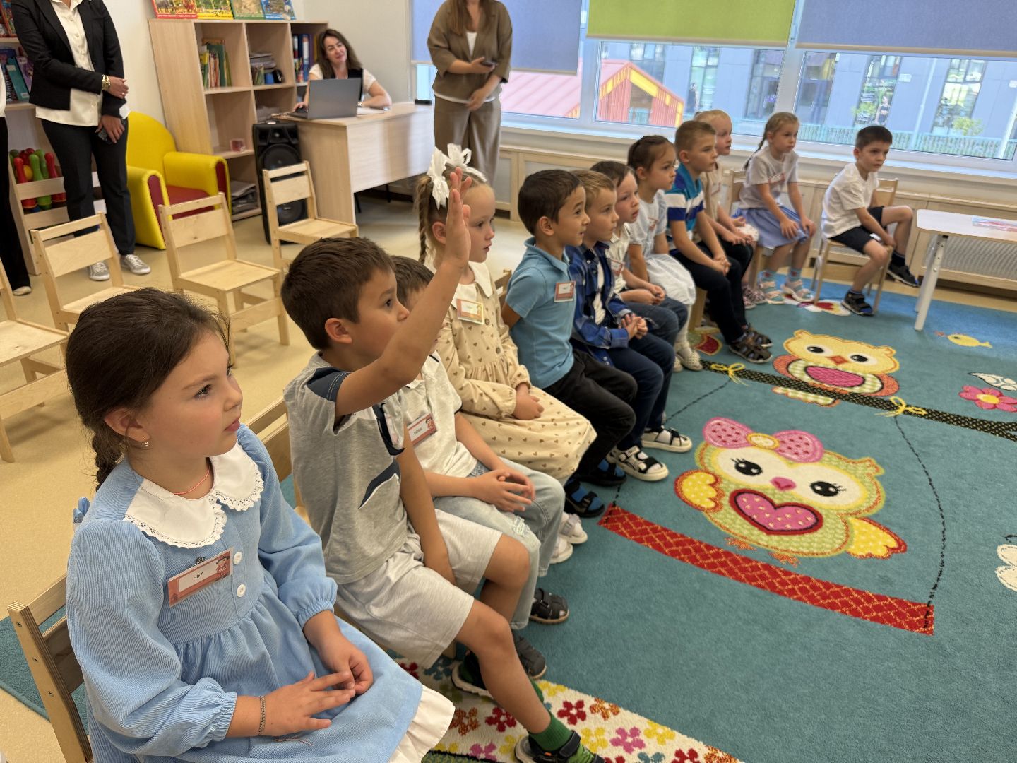 детский  сад, Занятие, Мчс , Пожарная машина, Знания,