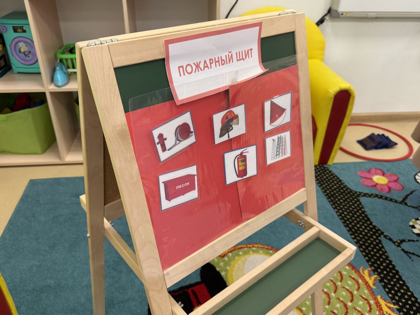 детский  сад, Занятие, Мчс , Пожарная машина, Знания,