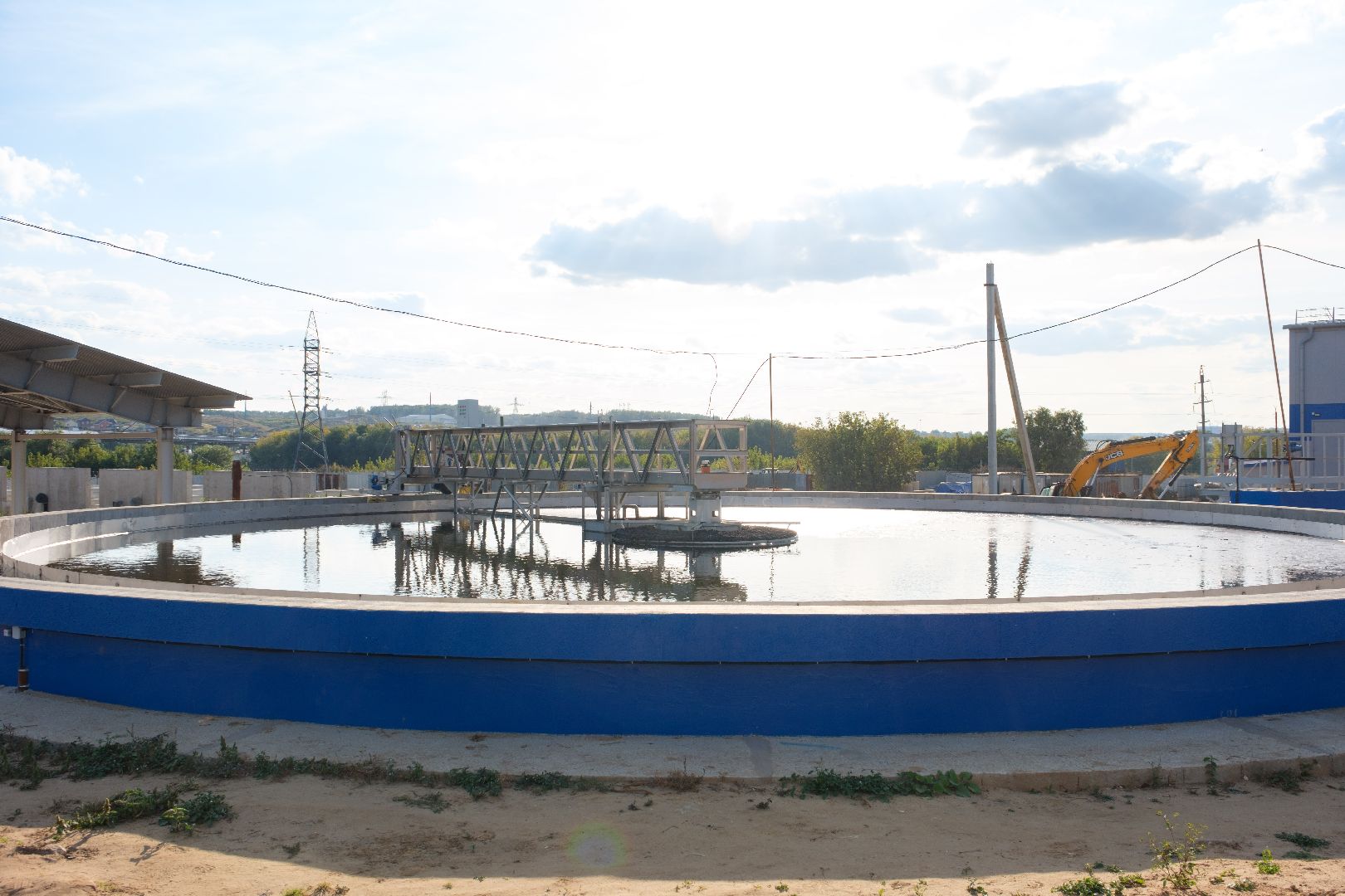 лыткарино, строительство, очистные в лыткарине, очистные сооружения,