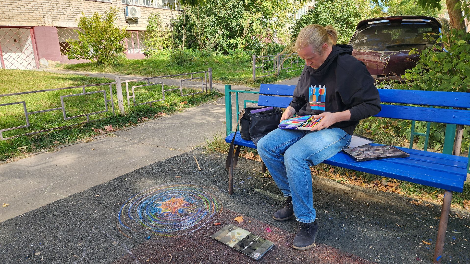 истра, художник, уличное искусство,