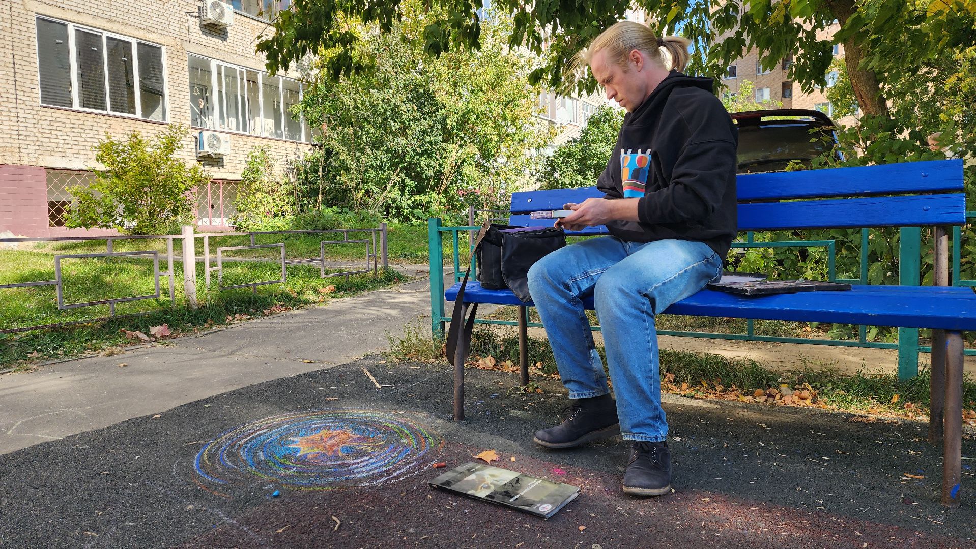 истра, художник, уличное искусство,