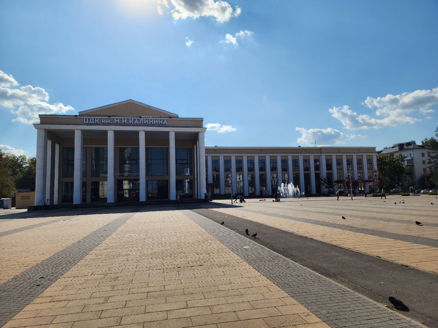 королёв, благоустройство , цдк имени калинина ,