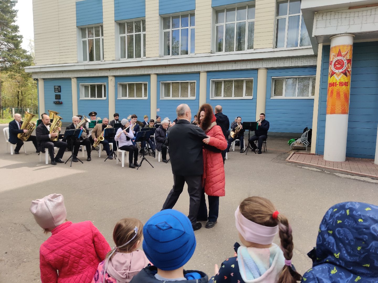 Красноармейск, Пушкинский, День Победы, полевая кухня, кинопаказы