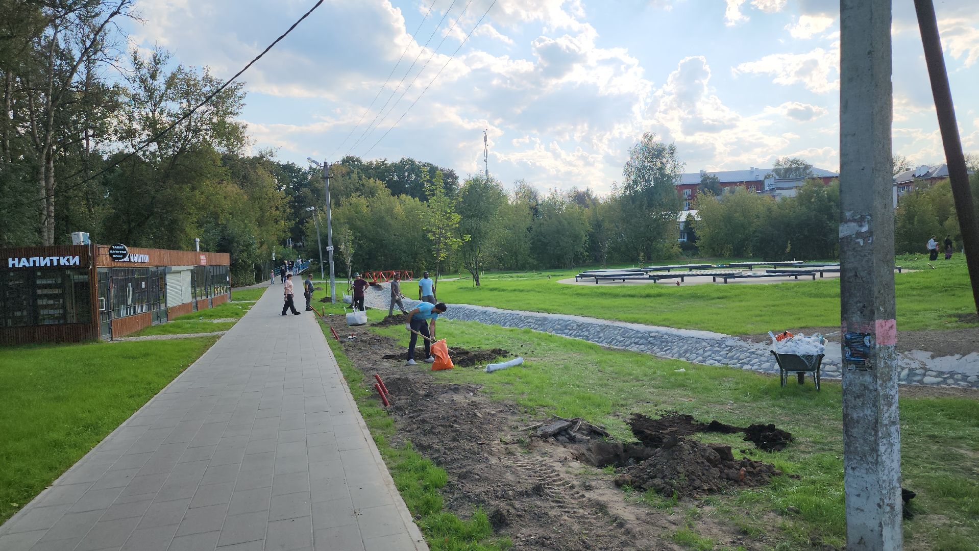 щёлково, благоустройство, Новое место для прогулок,