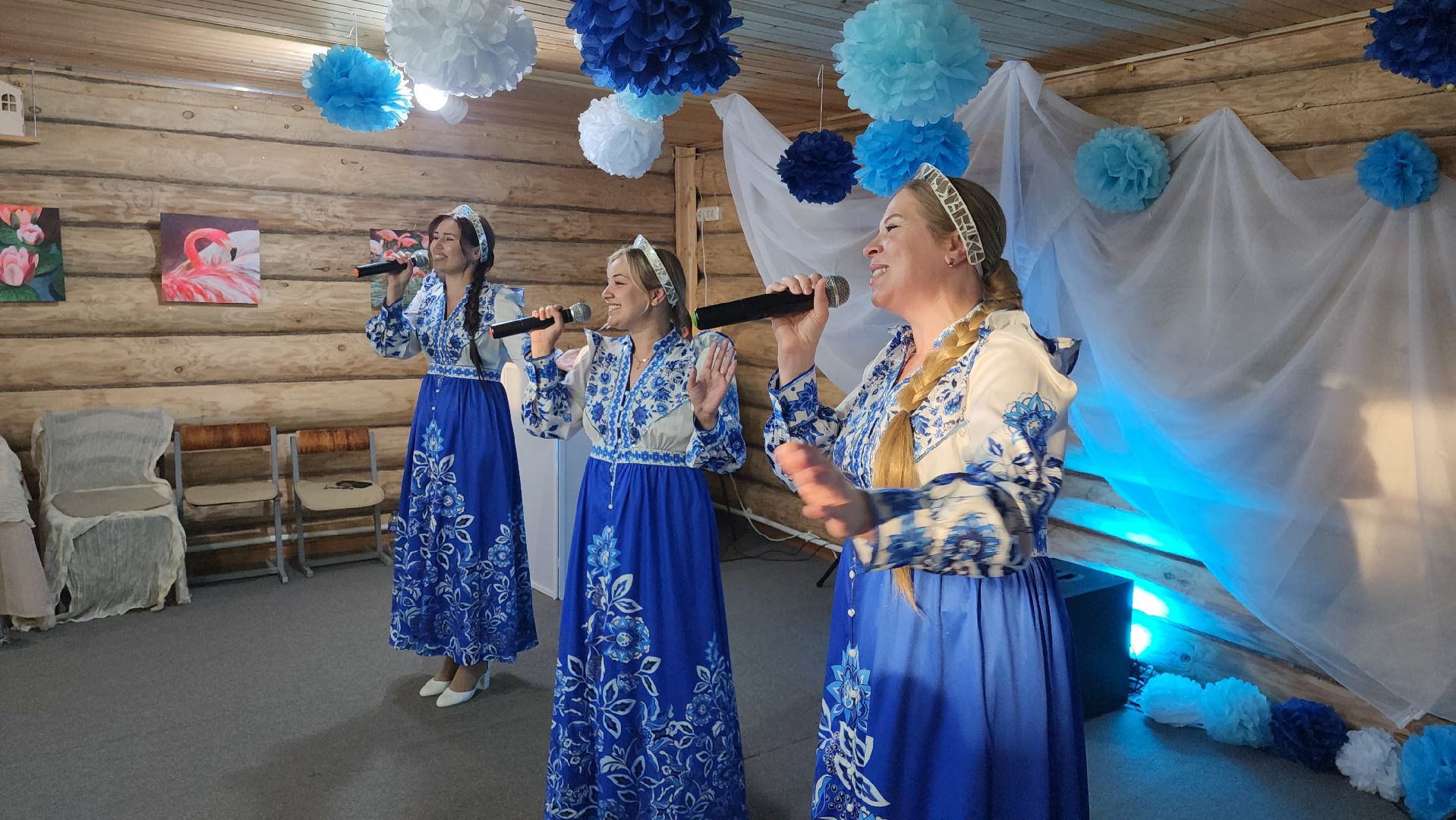 кашира, культура, концерт, юбилей, трио забава, русская народная музыка,