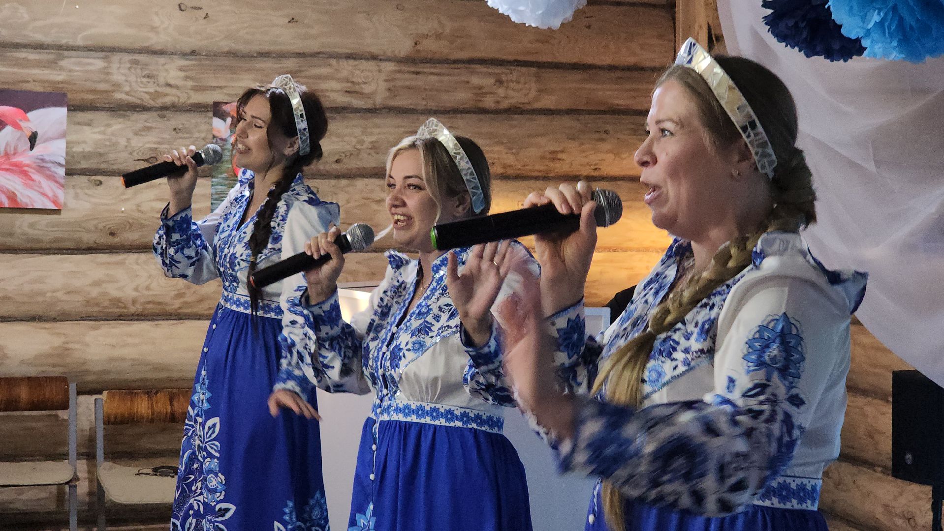 кашира, культура, концерт, юбилей, трио забава, русская народная музыка,