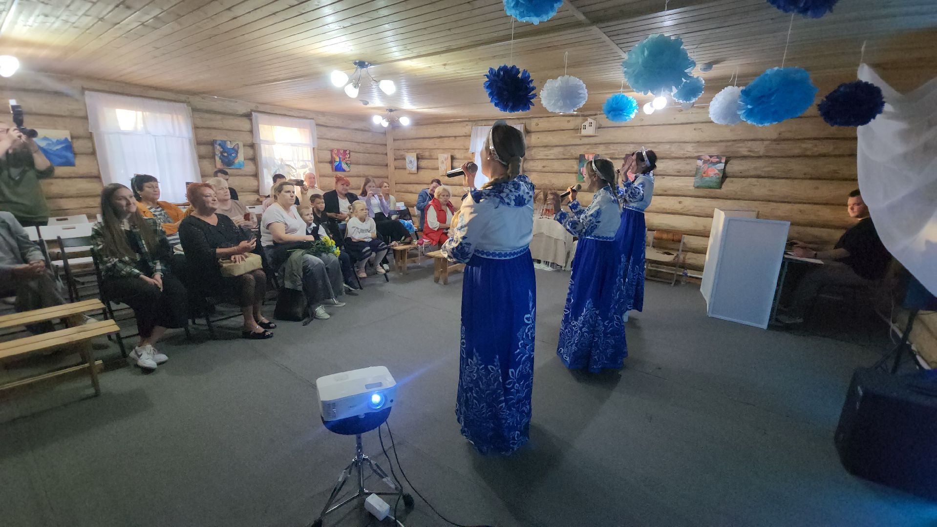 кашира, культура, концерт, юбилей, трио забава, русская народная музыка,