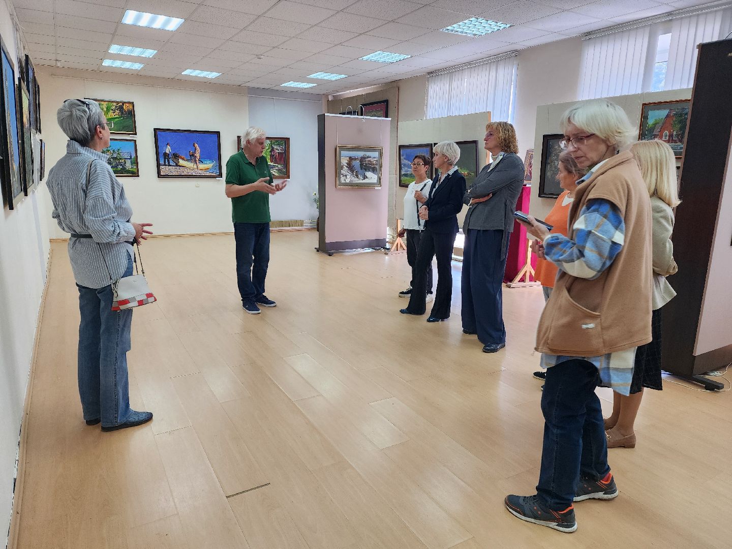 красноармейск, городской округ пушкинский, картинная галерея, союз художников подмосковья, новая выставка,