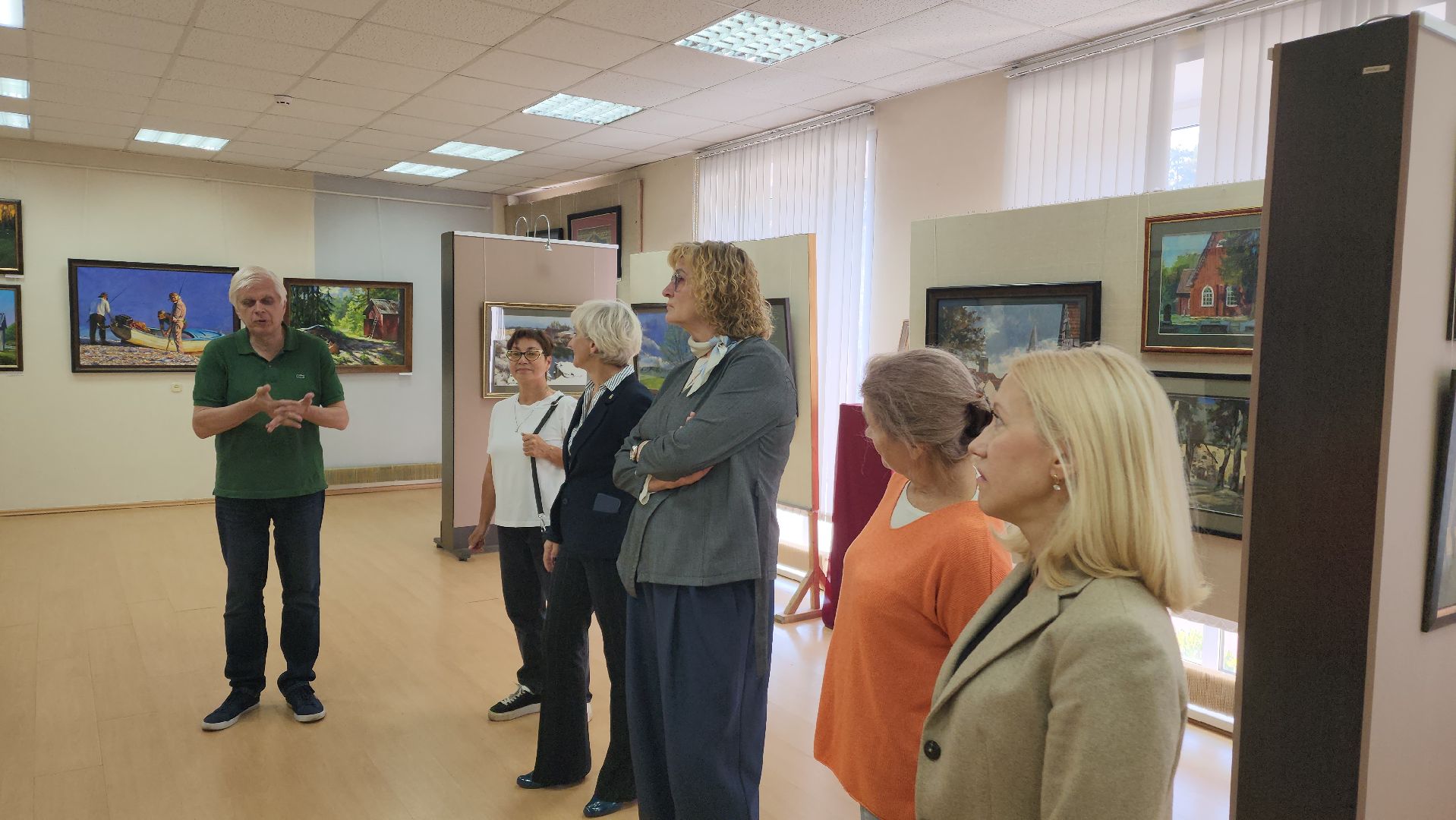 красноармейск, городской округ пушкинский, картинная галерея, союз художников подмосковья, новая выставка,