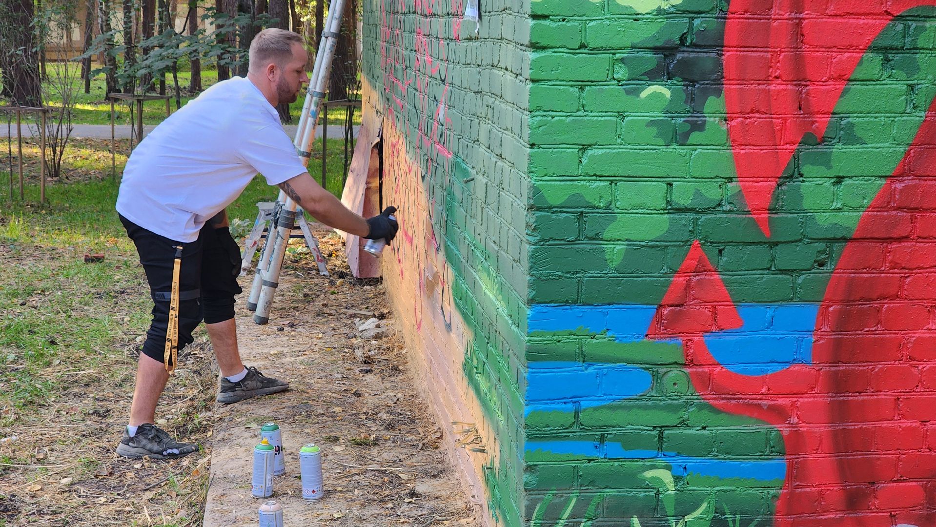 парк сказка, три богатыря, благоустройство,