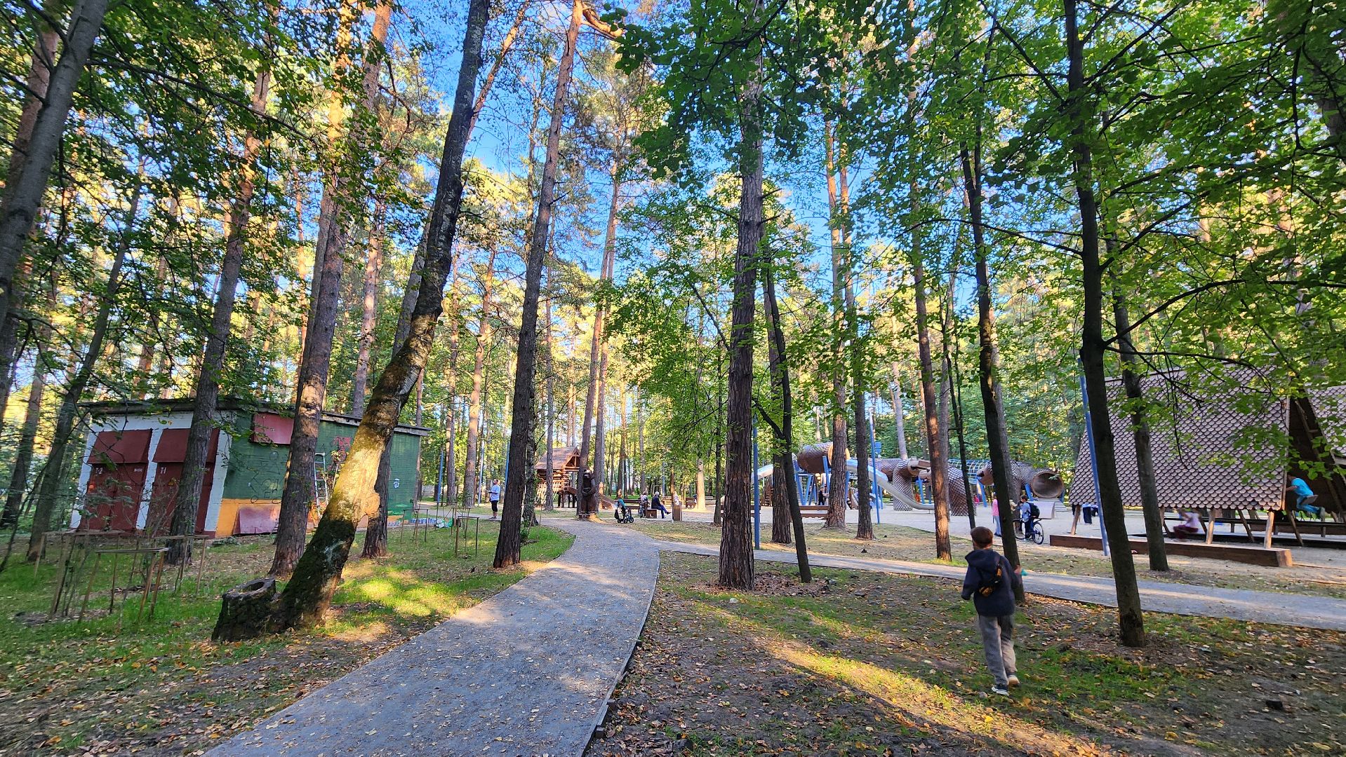 парк сказка, три богатыря, благоустройство,