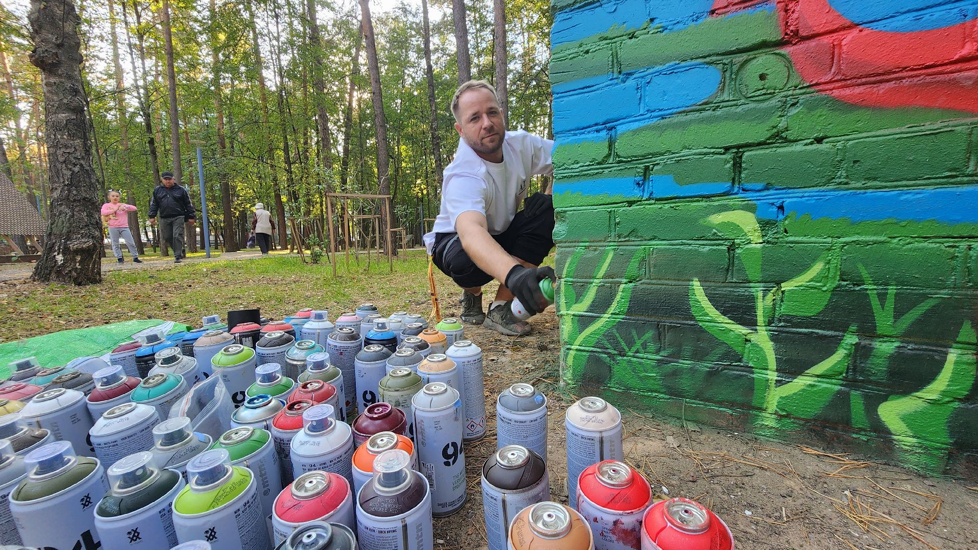 парк сказка, три богатыря, благоустройство,