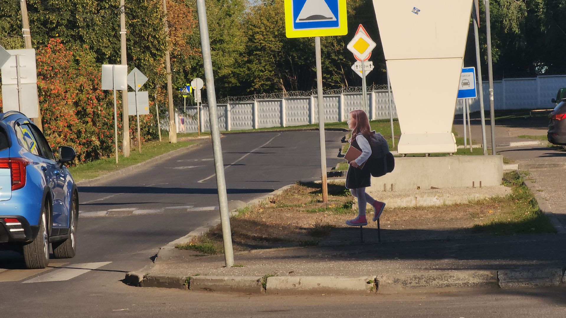 Зарайск, Реалистичные силуэты, Безопасность, ПДД,Муляжи на пешеходных переходах Зарайска,