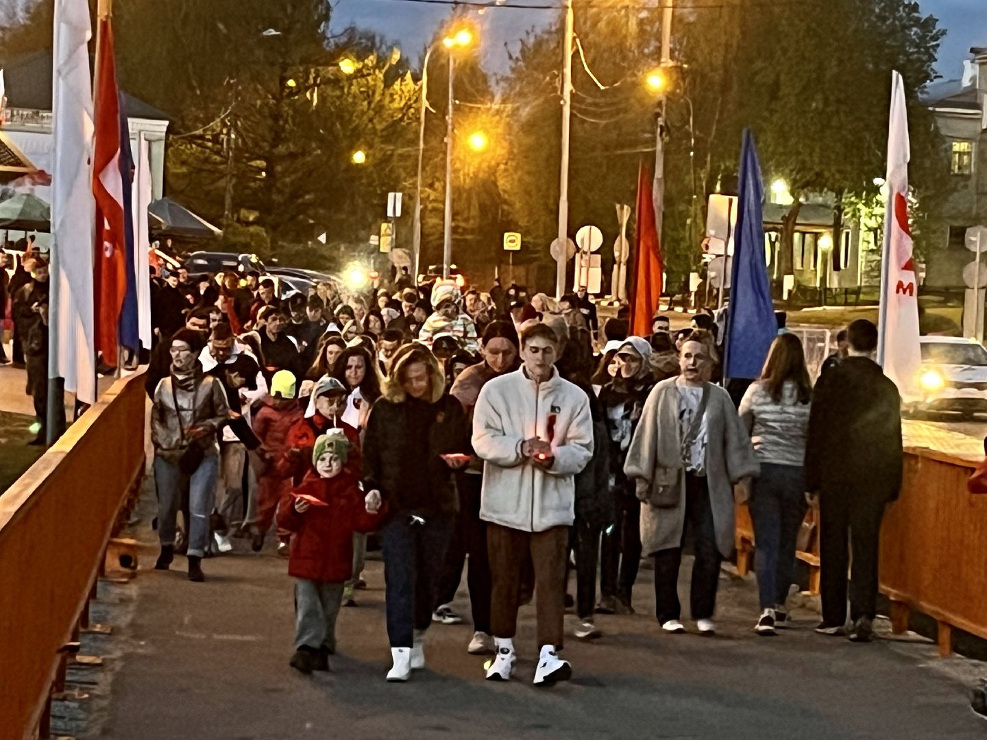 Наро-Фоминск, Наро-Фоминский городской округ, День Победы, Огни Памяти, молодёжь