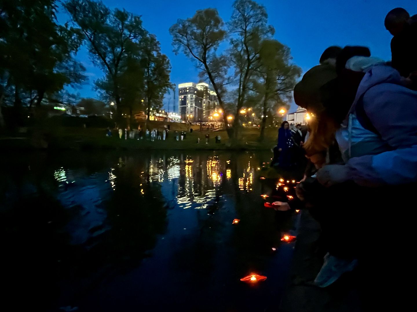 Наро-Фоминск, Наро-Фоминский городской округ, День Победы, Огни Памяти, молодёжь
