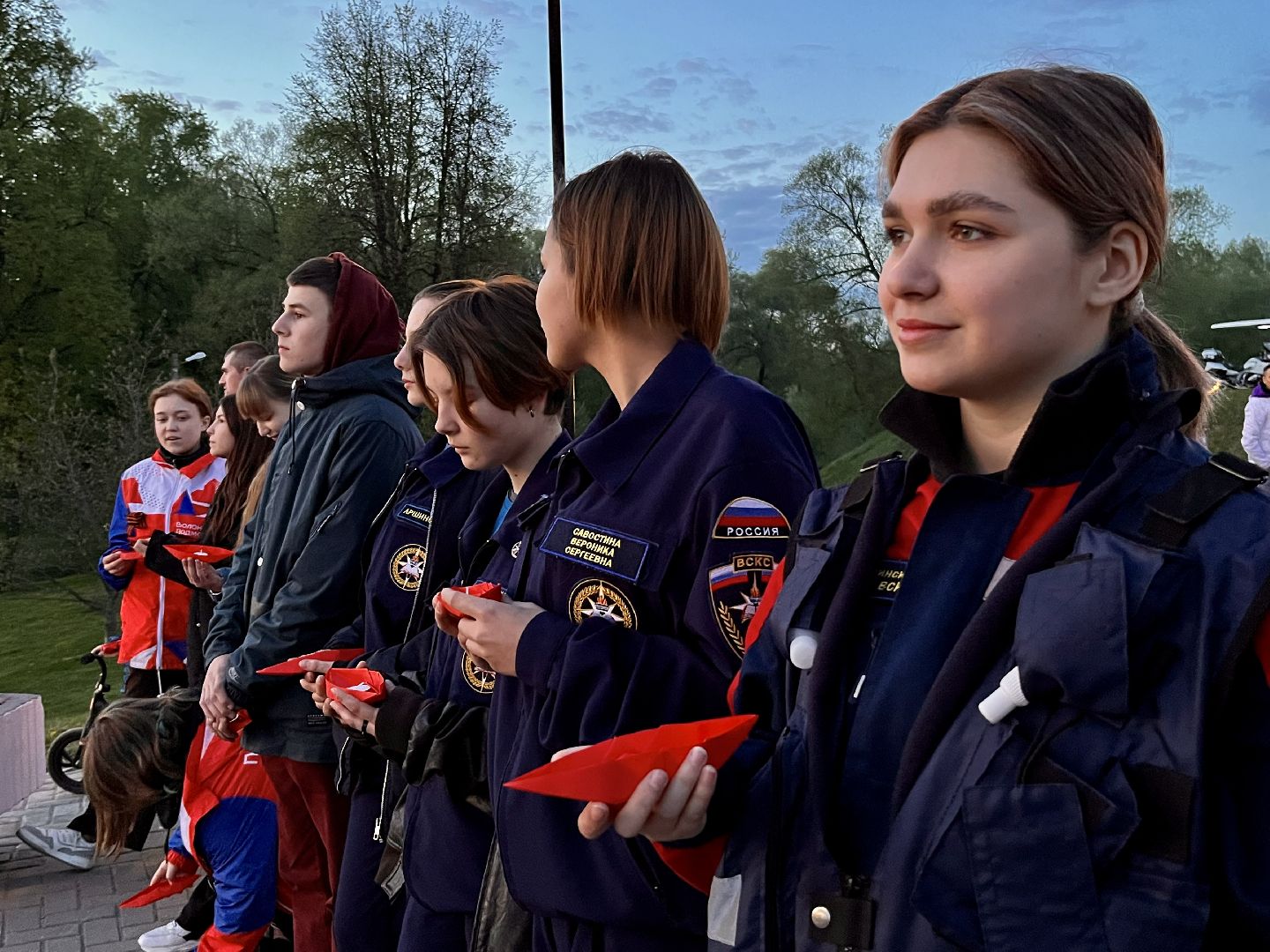 Наро-Фоминск, Наро-Фоминский городской округ, День Победы, Огни Памяти, молодёжь