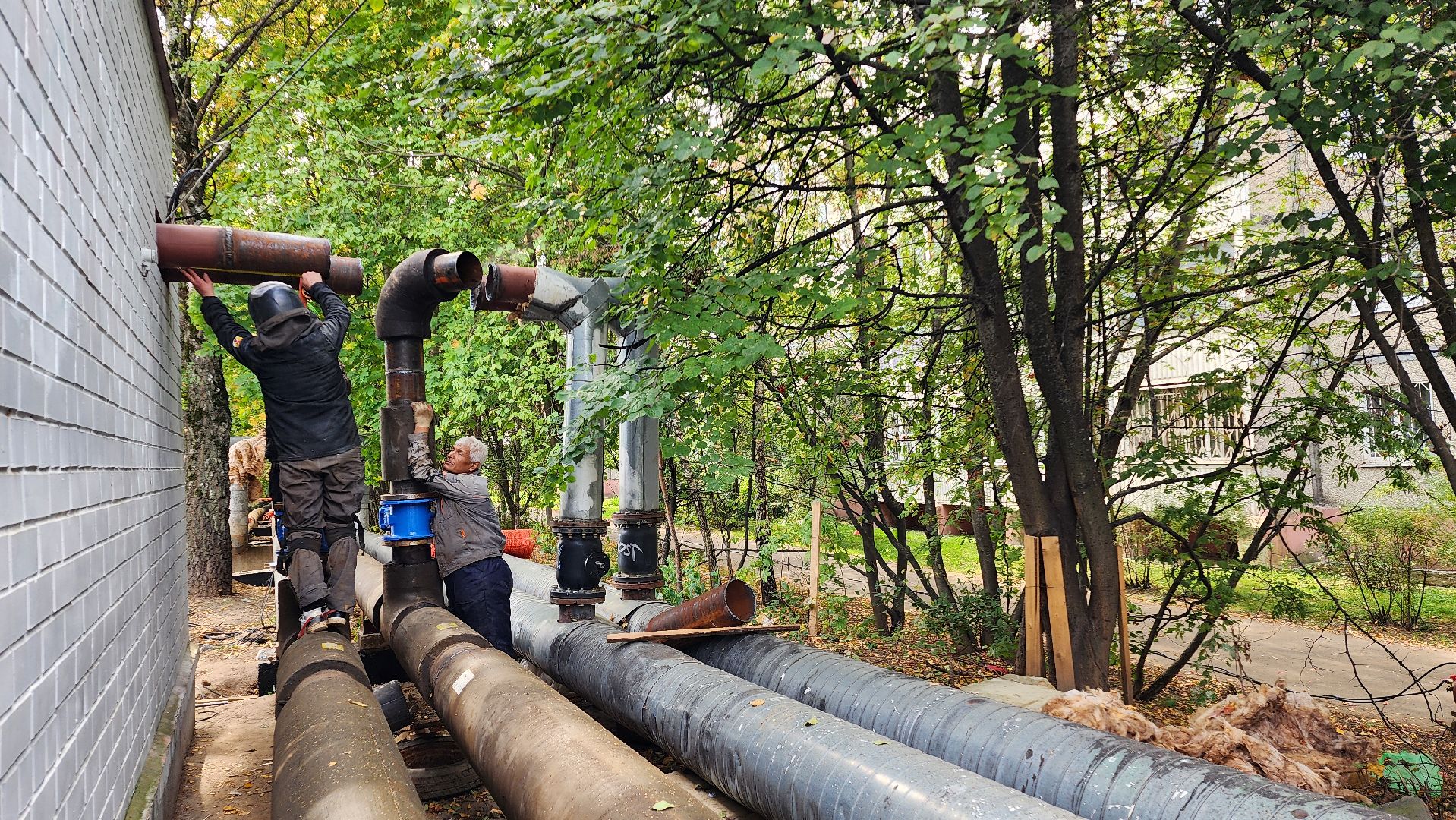 домодедово, подмосковье, жкх, теплосеть, замена теплосетей, трубы, водоснабжение,