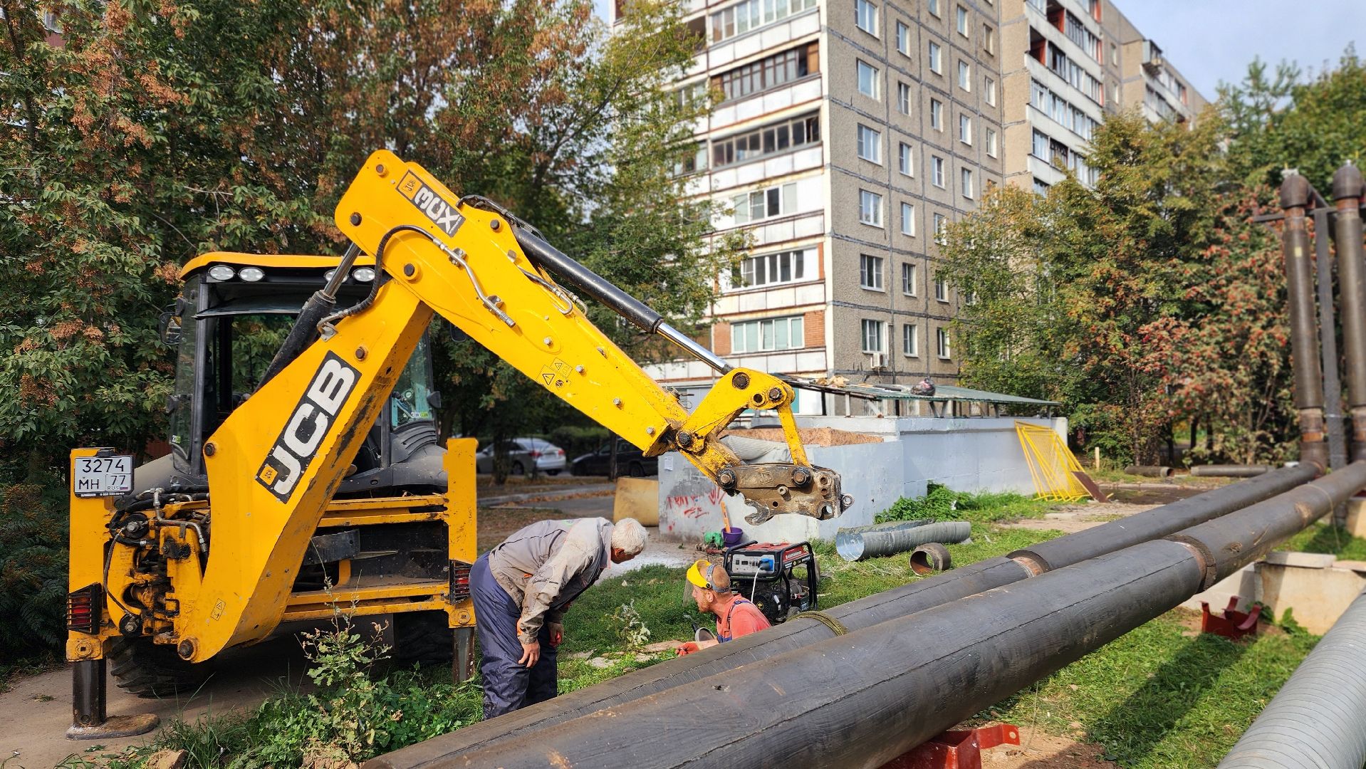 домодедово, подмосковье, жкх, теплосеть, замена теплосетей, трубы, водоснабжение,