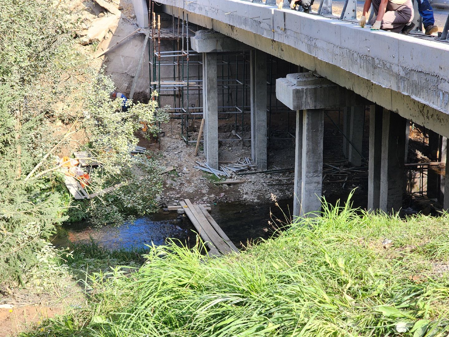 сергиев посад, сергиево-посадский городской округ, оргрэс, мост, ремонт моста, мостовик, хотьково, дмитров, река пажа, капитальный ремонт моста,