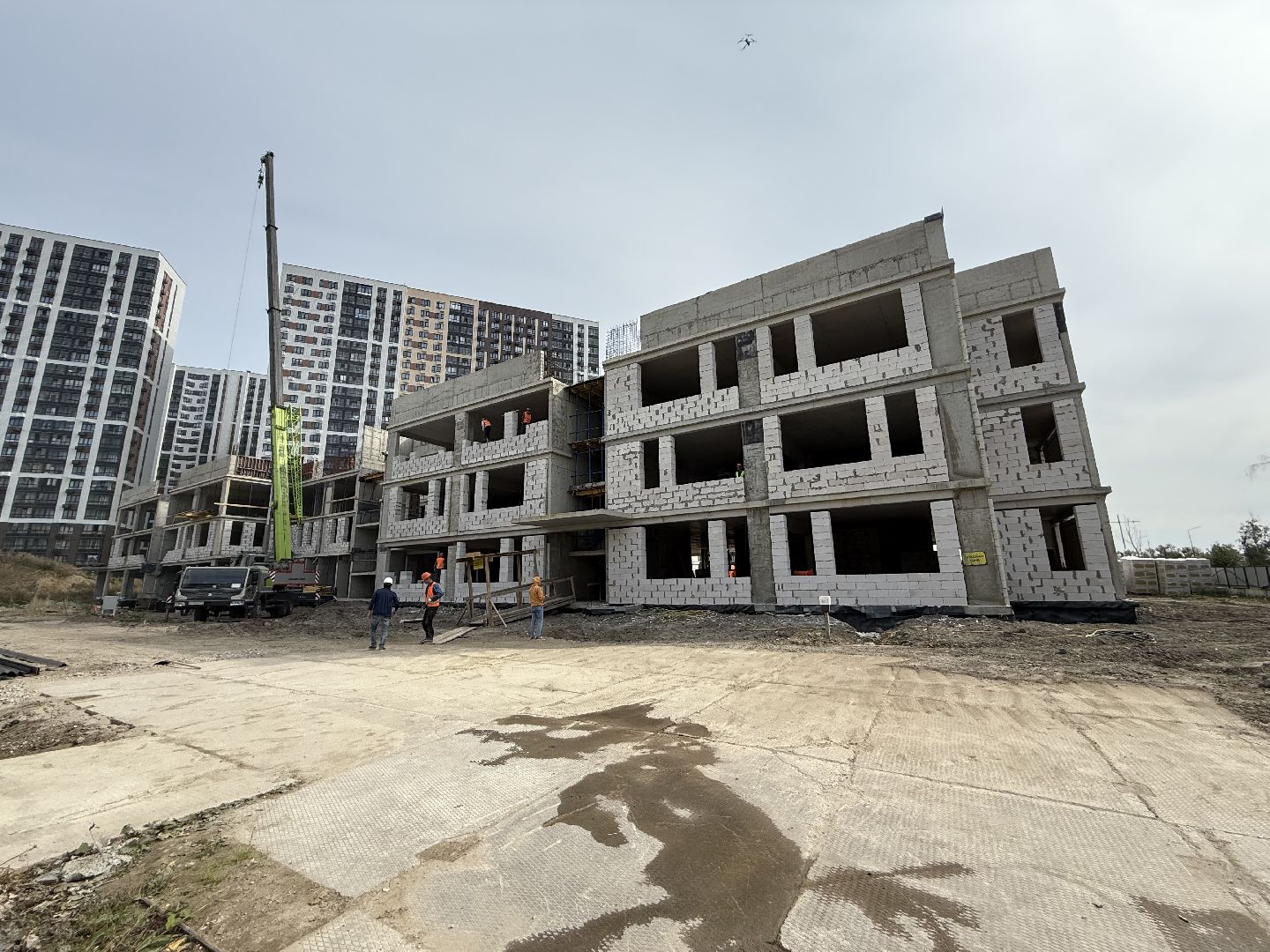 Люберцы, Строительство , Детский сад, новый микрорайон города,