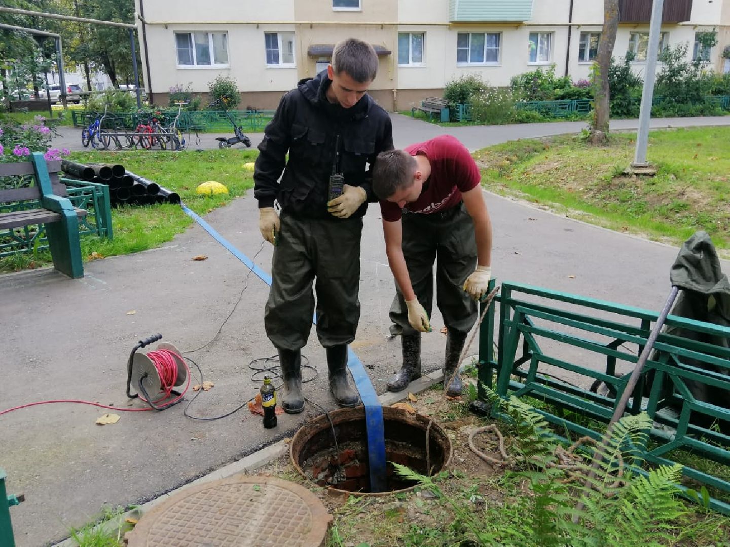 городской округ восход, жкх, благоустройство, канализационная сеть,