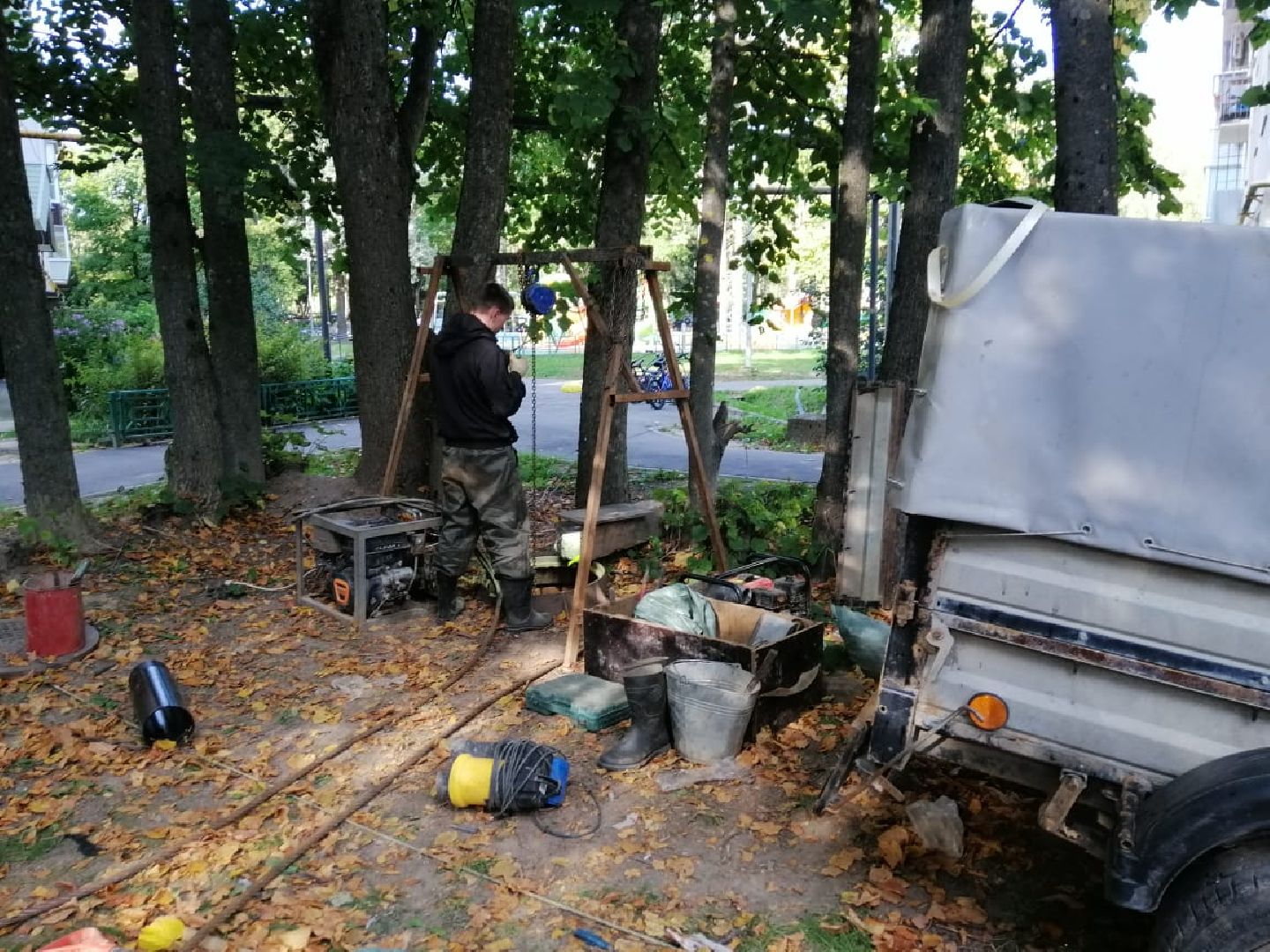 городской округ восход, жкх, благоустройство, канализационная сеть,