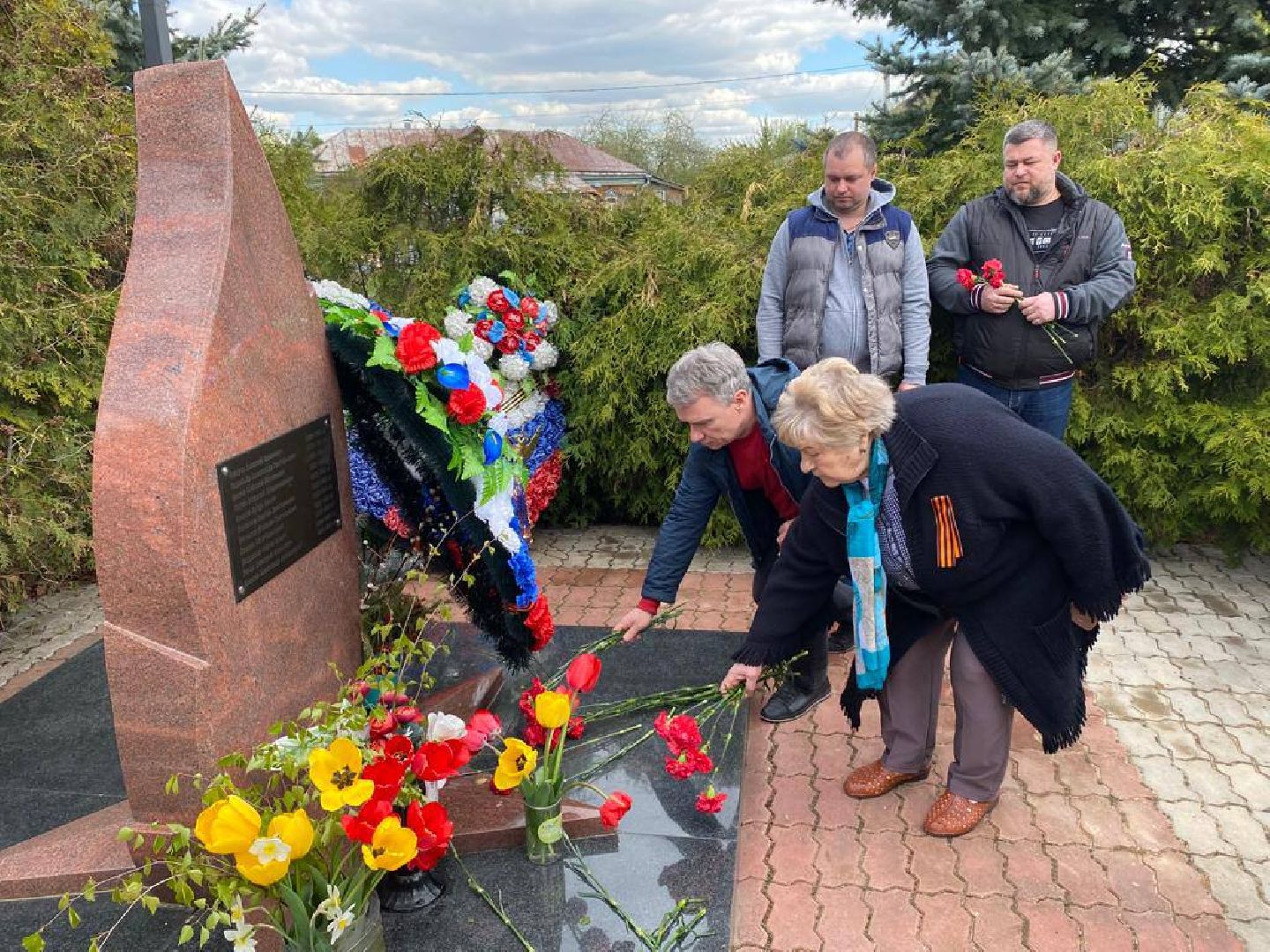 Подольск, возложение