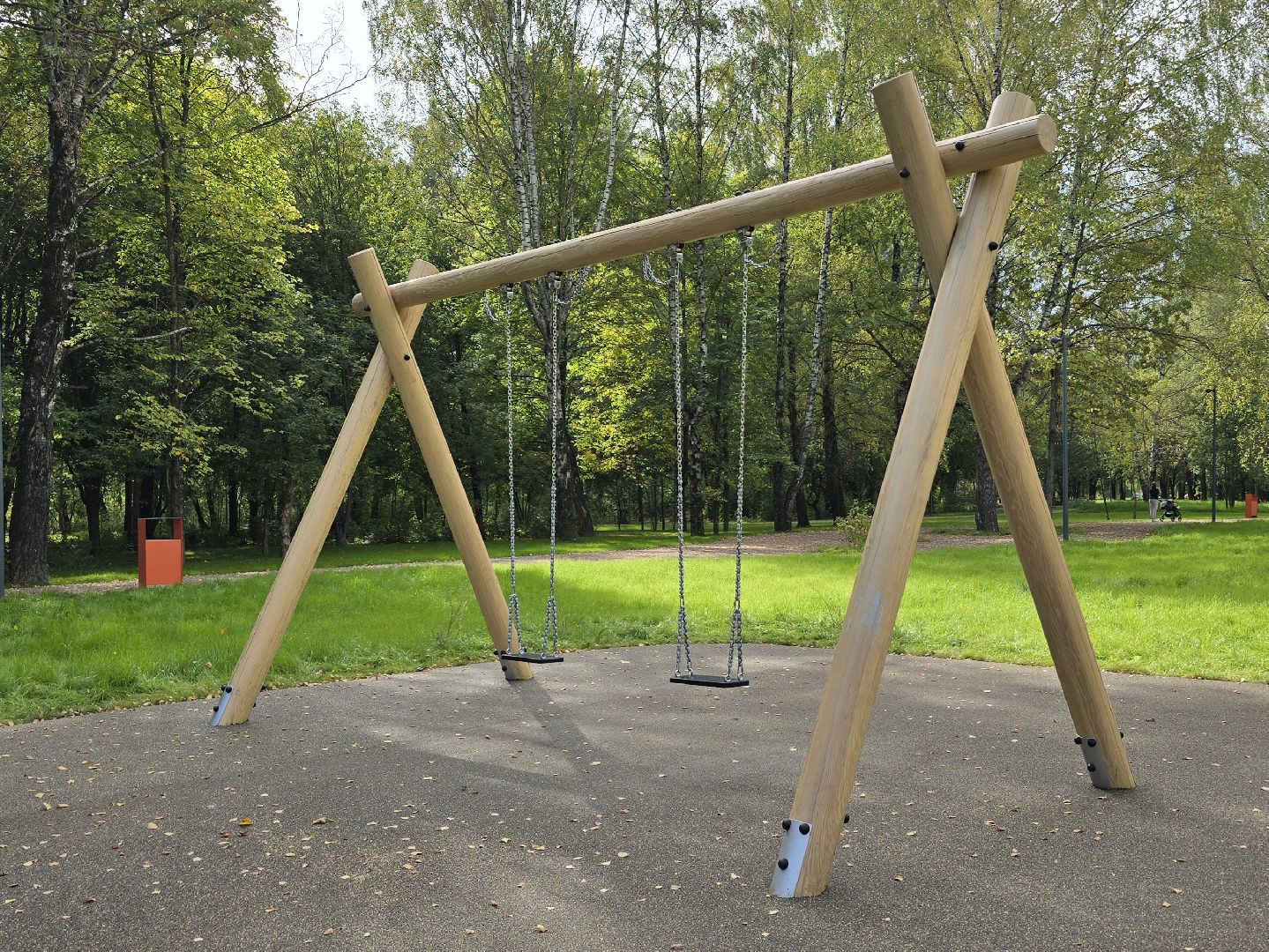 Коломна, благоустройство, парки в лесу,