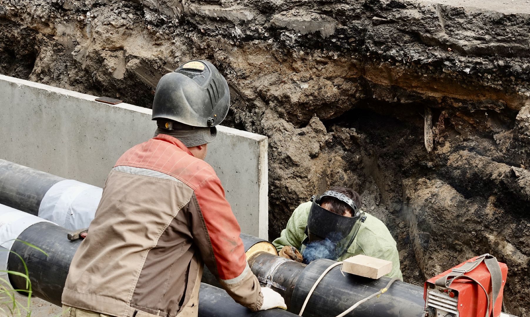 жкх, трубы, теплотрасса , хотьково , сергиево-посадский городской округ,