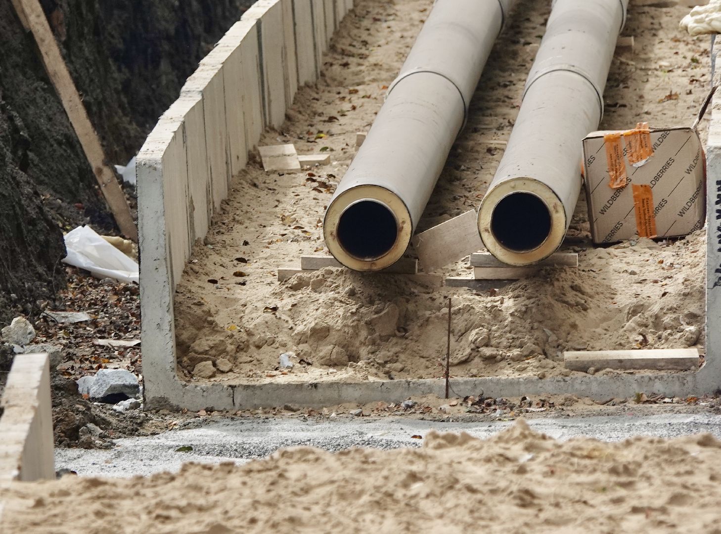 жкх, трубы, теплотрасса , хотьково , сергиево-посадский городской округ,