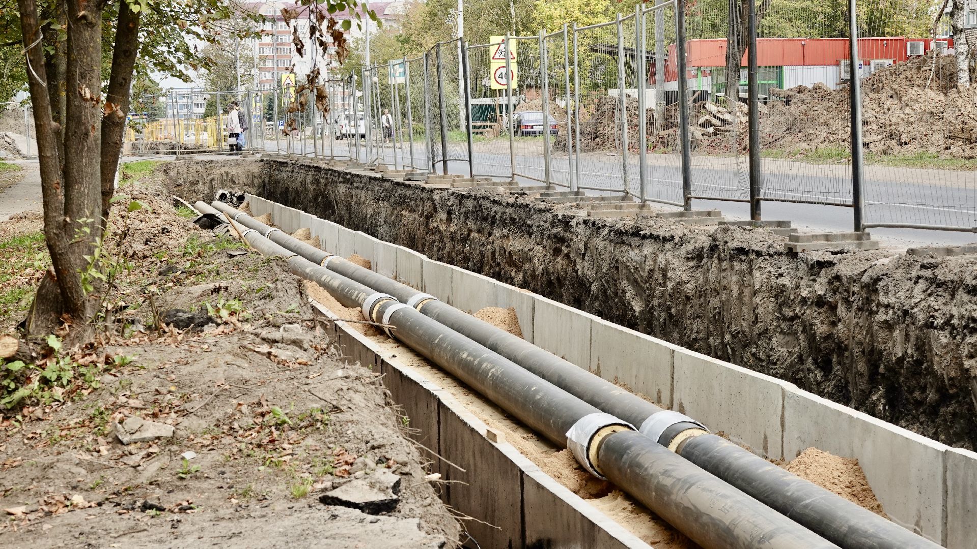 жкх, трубы, теплотрасса , хотьково , сергиево-посадский городской округ,