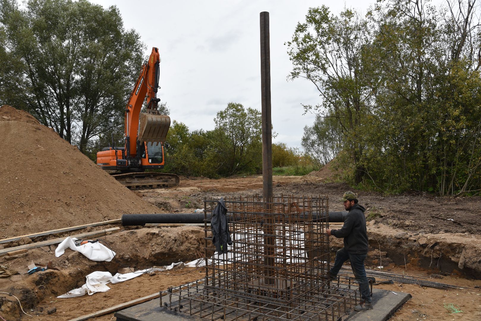 лотошино, калицино, населенный пункт воинской доблести, строительство, великая отечественная война,