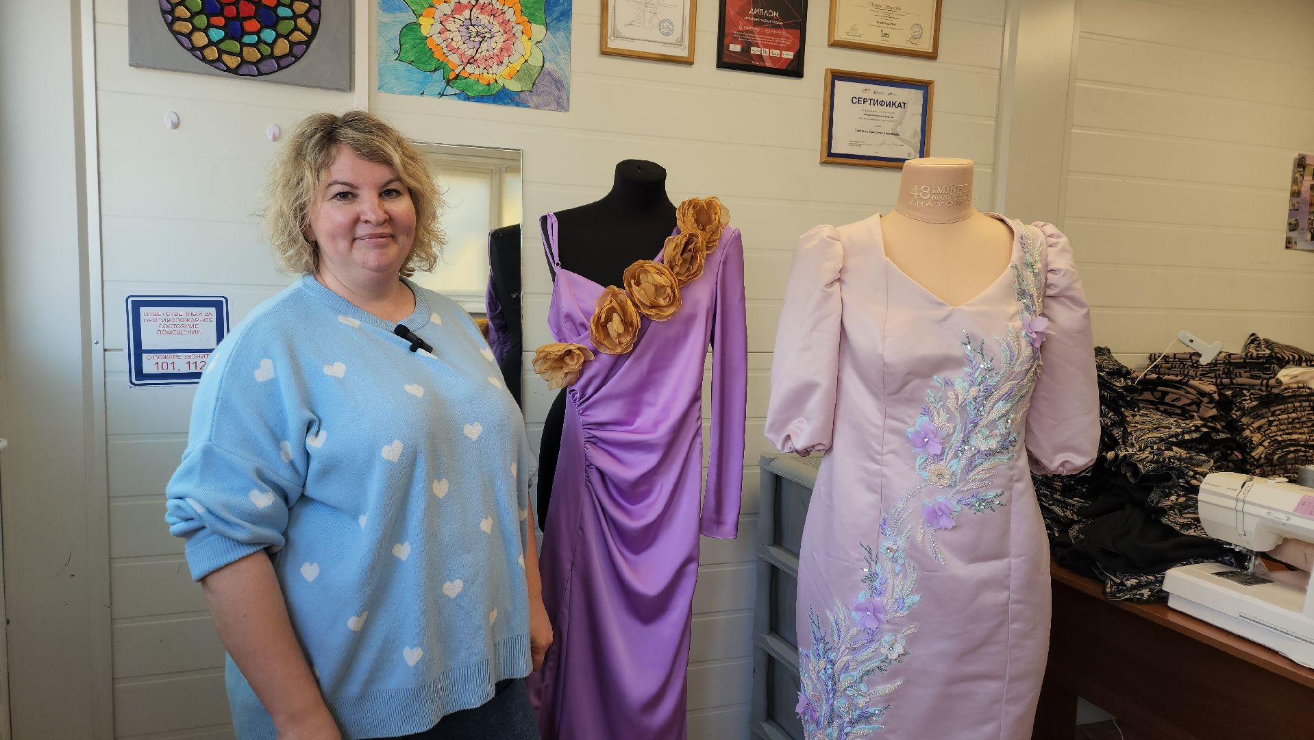пушкинский округ, поселок, швейное производство, швея, платья, аксессуары,индивидуальный предприниматель, одежда со смыслом, женский бизнес,дизайнер, мода,